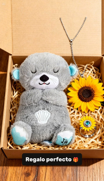 Peluche Nutria + collar + Anillo (Oferta)