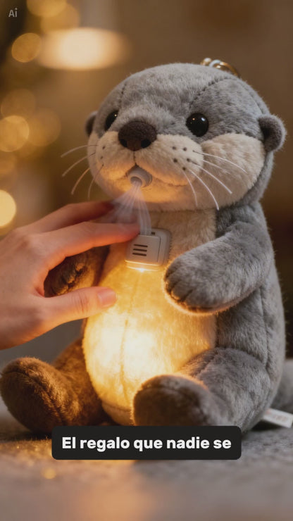 Peluche Nutria + collar + Anillo (Oferta)